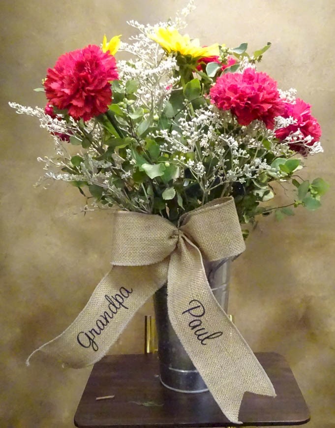 Flowers from "Grandpa Paul" - from Misty