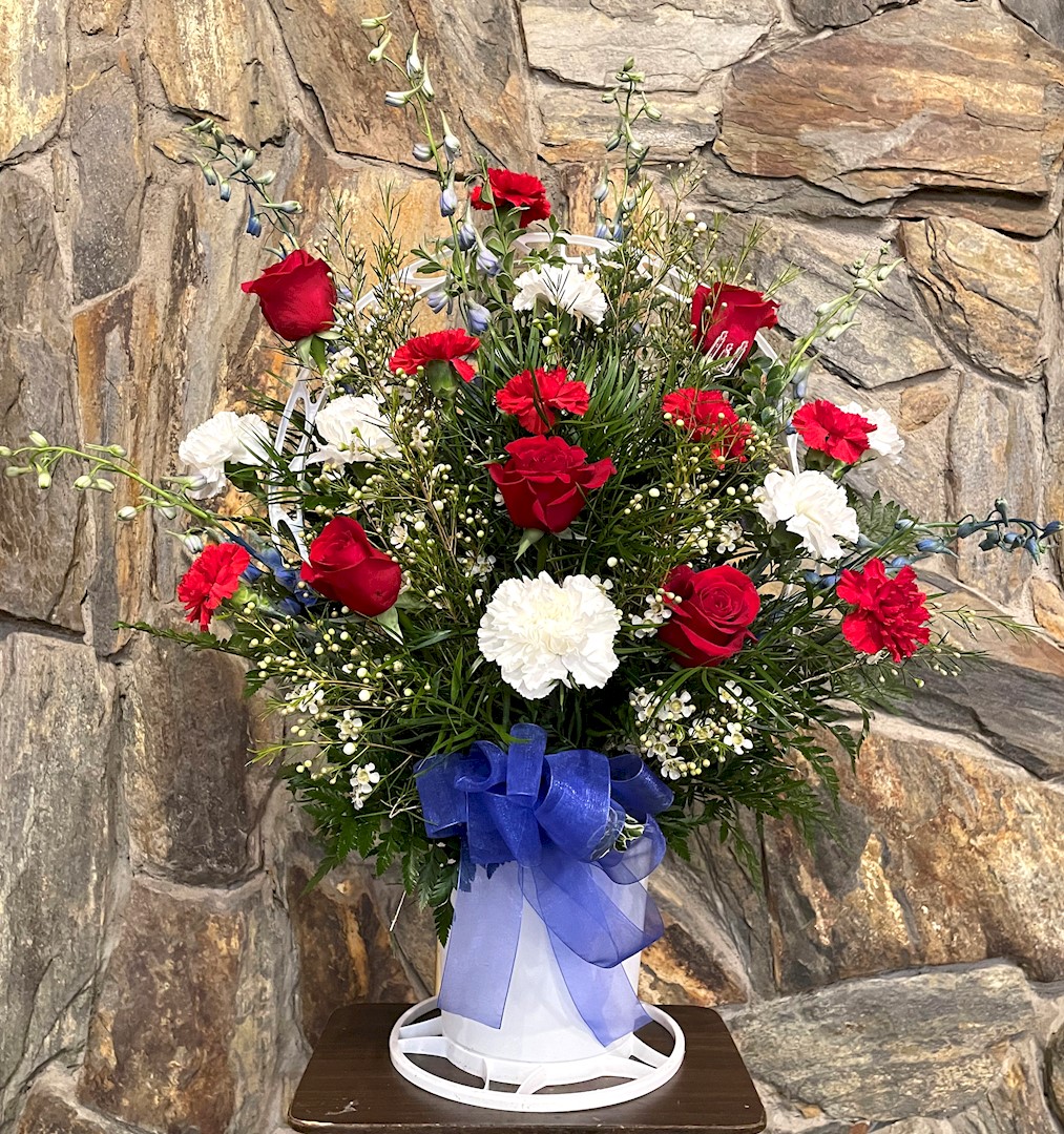 Flowers from Lisa, Leigh Ann, and Emily