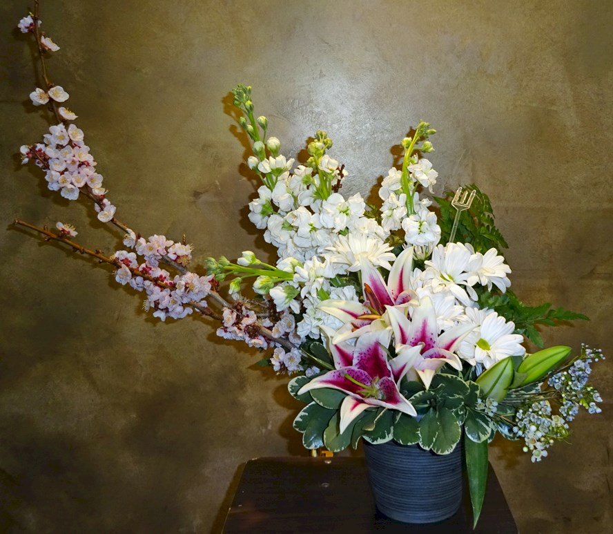 Flowers from Patrick, Jennifer, Elias, and Lainey Hallan