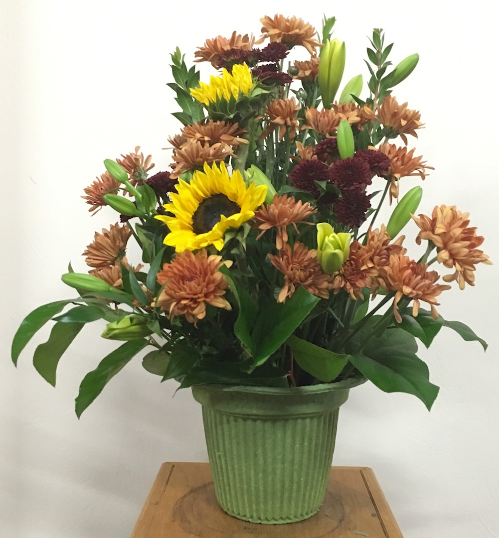 Flowers from Bernie and Myrna Hunhoff