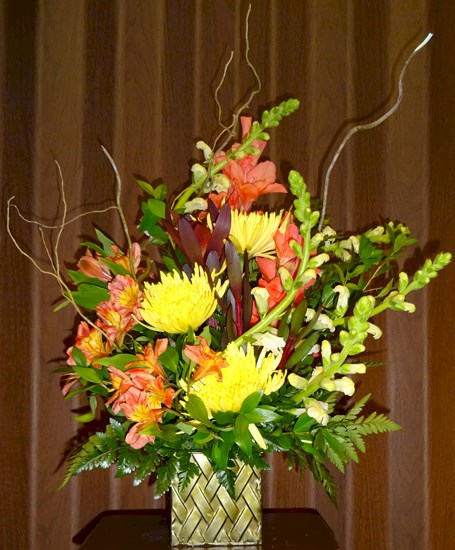 Flowers from Augustana Financial Aid Office