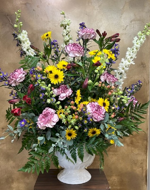 Flowers from Diane & Marianne and Families