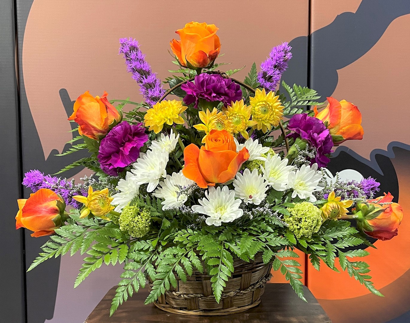 Flowers from Grandma Terri and Jim and Great-Grandma Esther