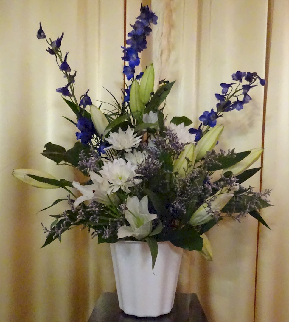 Flowers from Ed and Janet Kodet and Janet and Mel Leitheiser