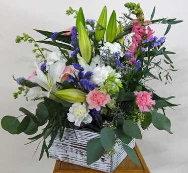 Flowers from Rick and Marla Schlepp and Jason, David, and Jessica