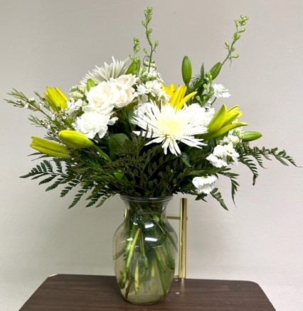 Flowers from Pioneer Bank and Trust of Buffalo