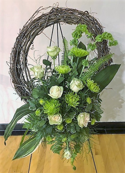 Flowers from Kempton and Mike Olney