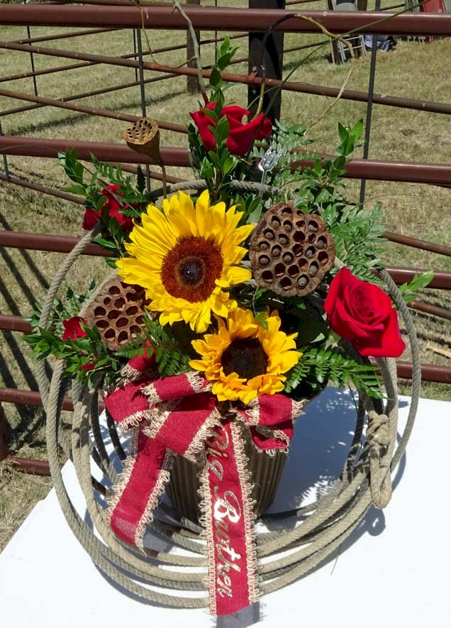 Flowers from Scott and Family