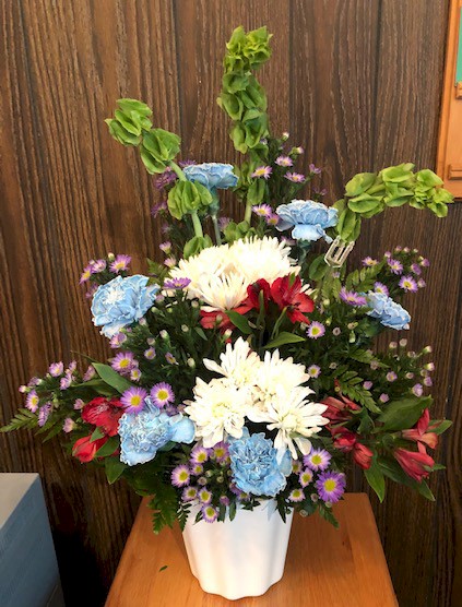 Flowers from Laurie L. Cox and Wallace R. Cox, Jr.
The Stroppel Hotel