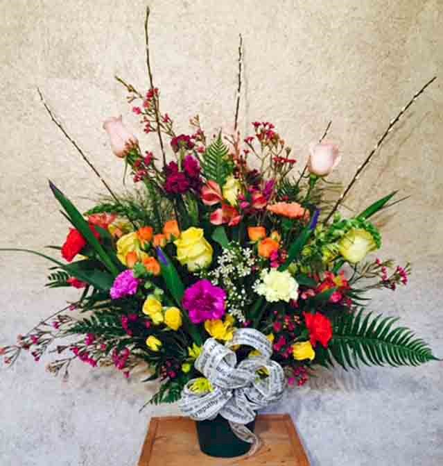 Flowers from Rick & Patt Hustead, Sarah & Marjorie, and all the Wall Drug Gang