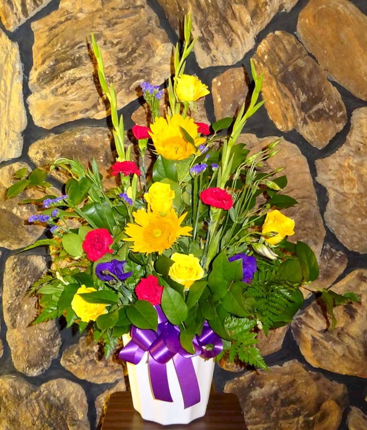 Flowers from Calvin and Connie