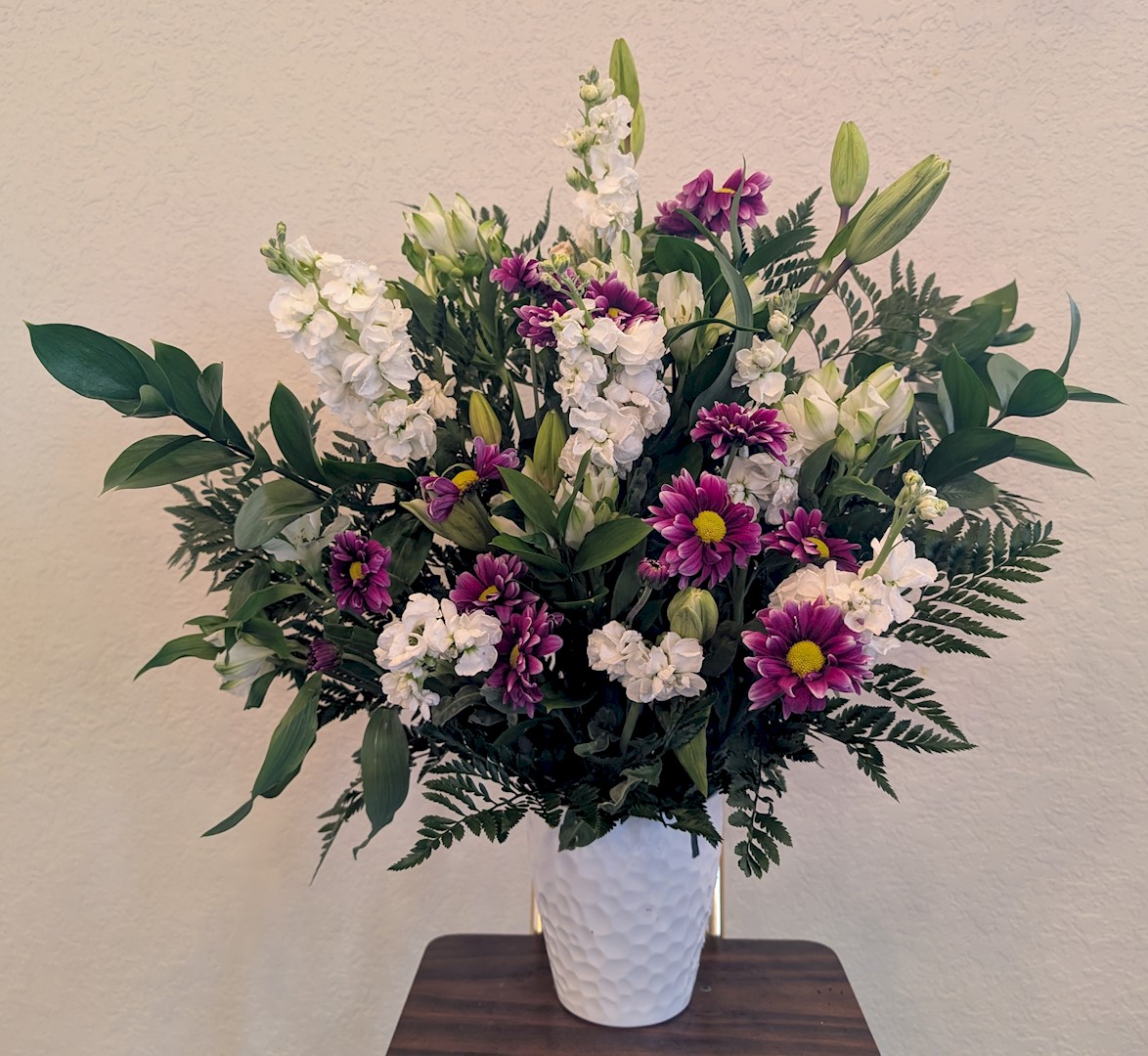 Flowers from Nichole, Grace, Olivia, and Sophia