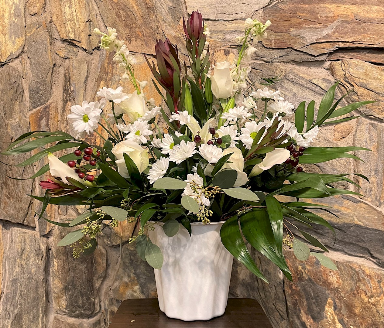 Flowers from Don, Debbie, and the Steakhouse Employees