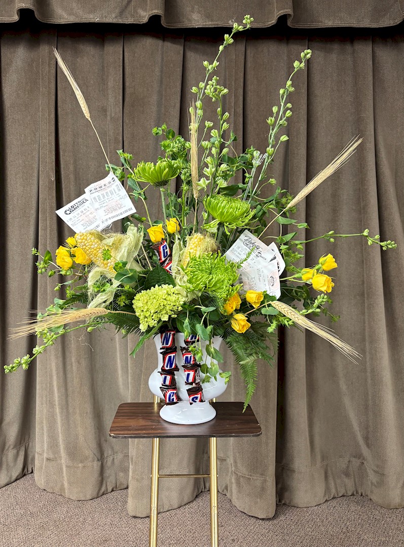 Flowers from Tiffannee, Lathe, and Rhemee; NaKayla, Jersey, and Bentley, and Brandon, Payten, and Dultzi