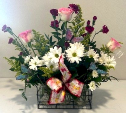 Flowers from Stacy, Khloe, Kaitlyn, and Karlee Kitterman