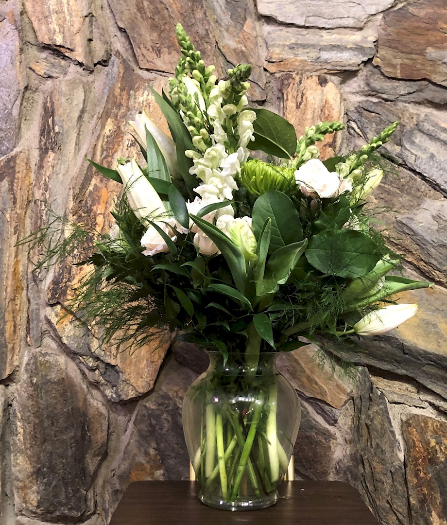 Flowers from Patrick, Carol, and Courtney at Bank of Colorado Investment Services