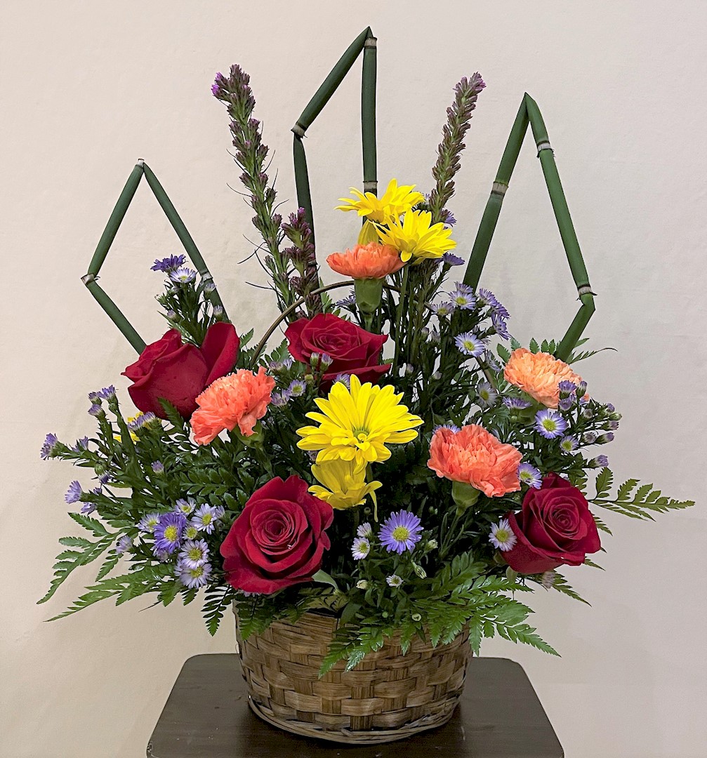 Flowers from Jerry and Stevie; Ty; and Jessie, Chris, and Boys