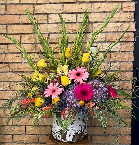 Flowers from Frye, Sage, Murphy, Adkins, Finger, Brockman, and Parker Families