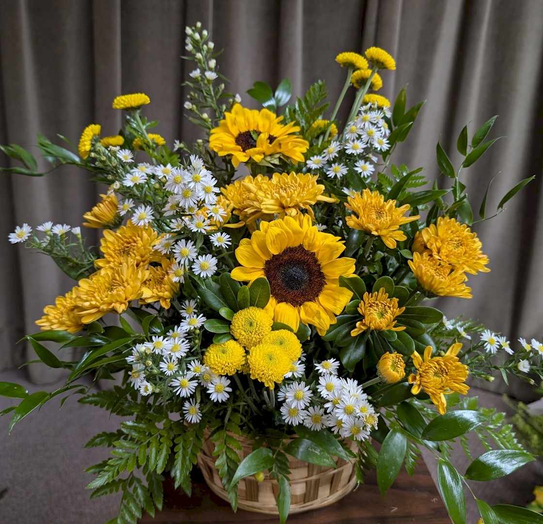 Flowers from Wanblee Health Center