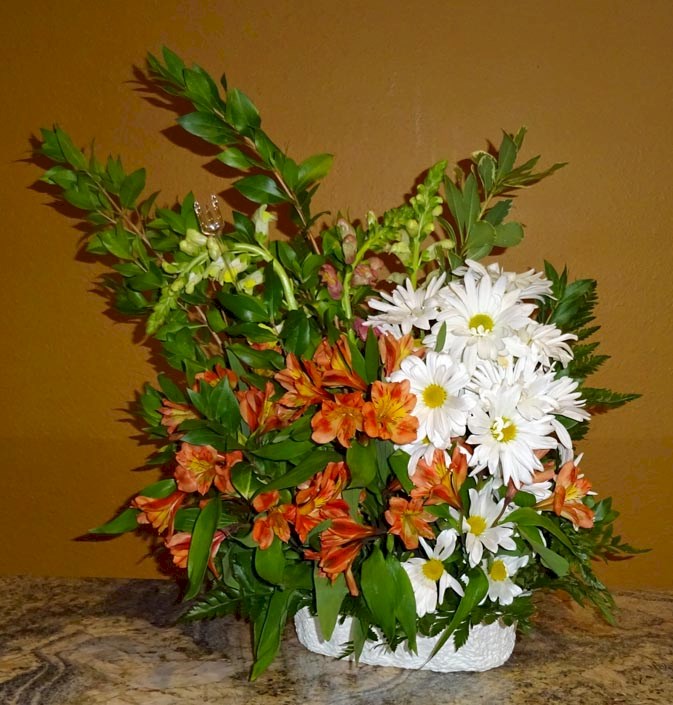 Flowers from Heather Wipf & Family, Lacey Thorson & Family, and Lorrin & Raylin Logan