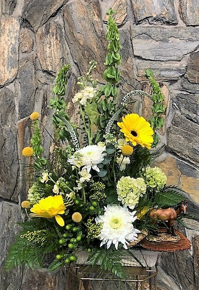 Flowers from Bill and Bonnie Shaw