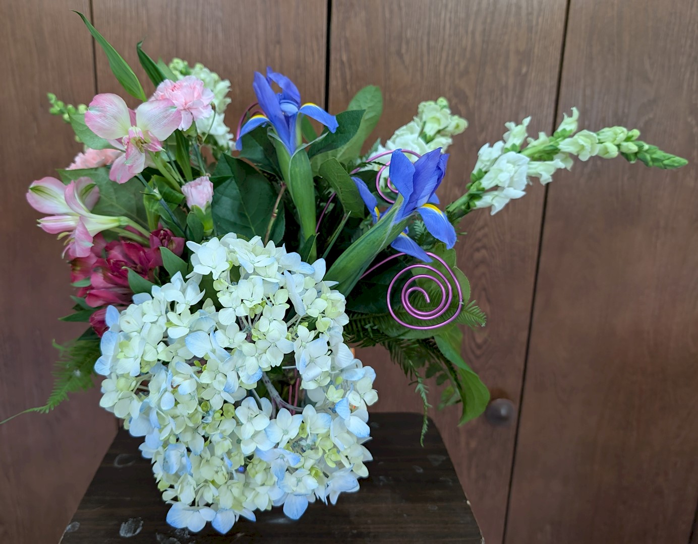 Flowers from Tim and Jill Wade