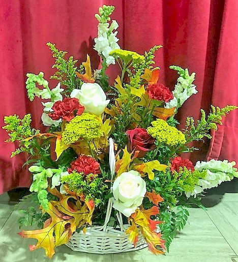 Flowers from Family and Friends at Scotchman Living Center