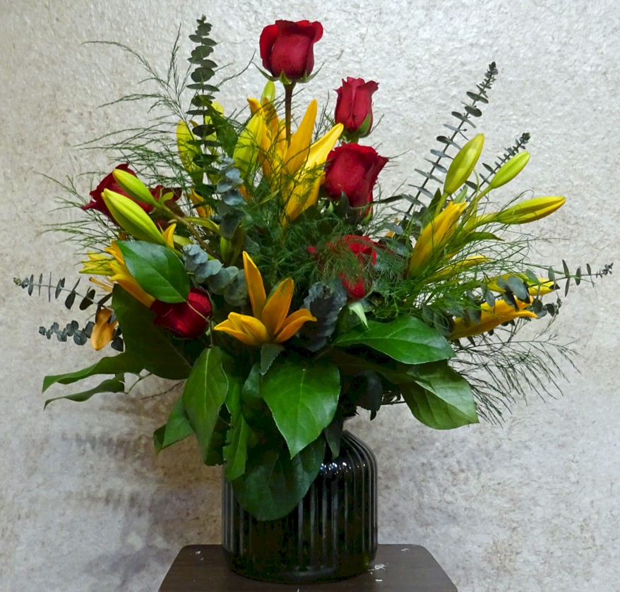 Flowers from Pat and Rosemary Trask