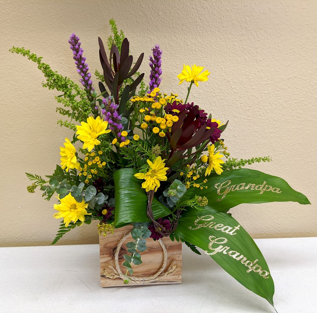 Flowers from Family - "Grandpa" "Great-Grandpa" - Kacktus, Kayde, Bane, Newt, Shauna, and Desirae