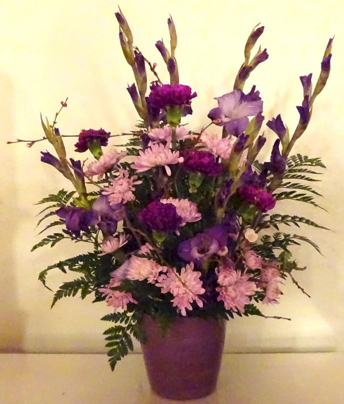 Flowers from Mike and Anita Heathershaw and Family
