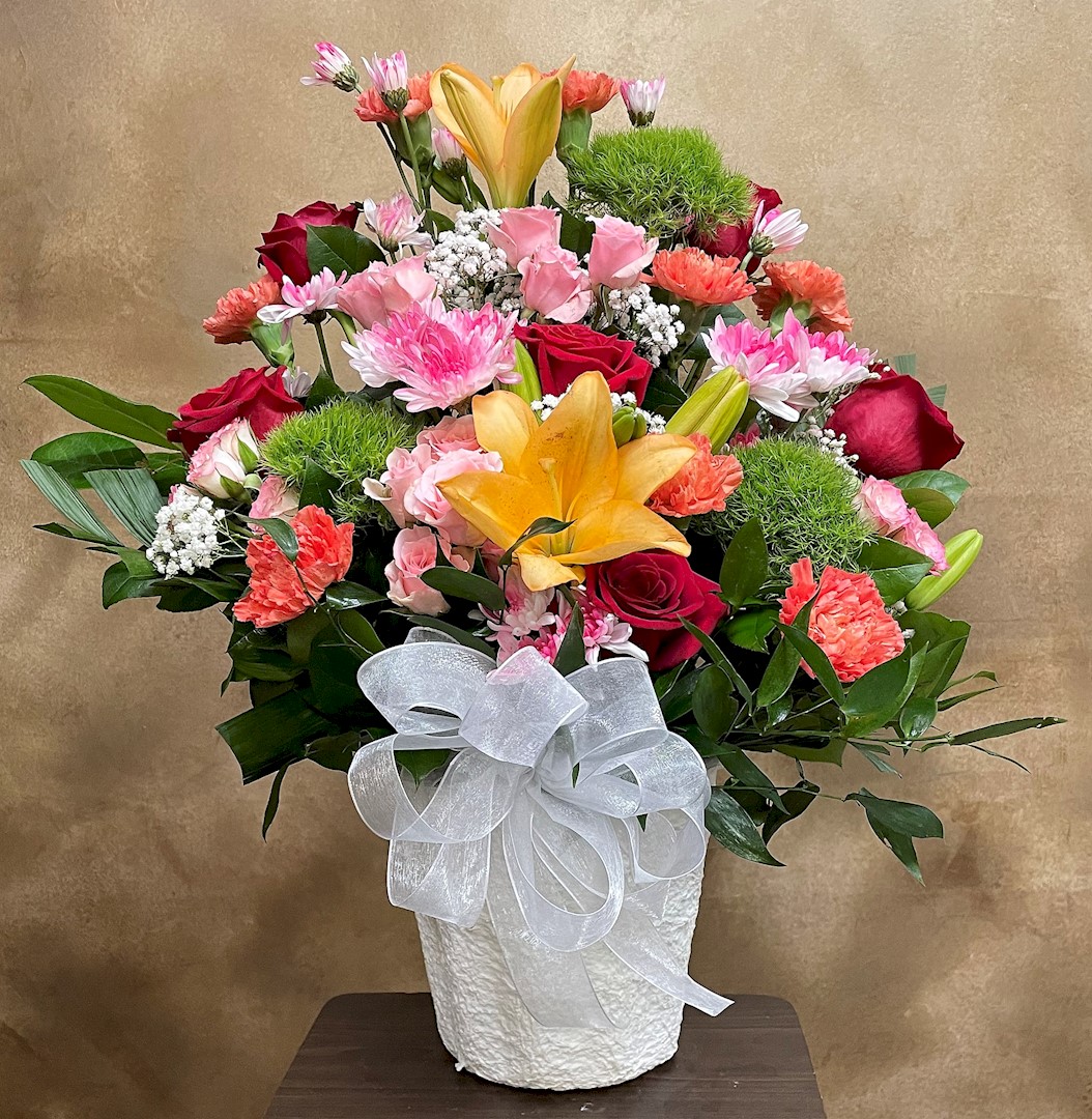 Flowers from The Haakon County Employees