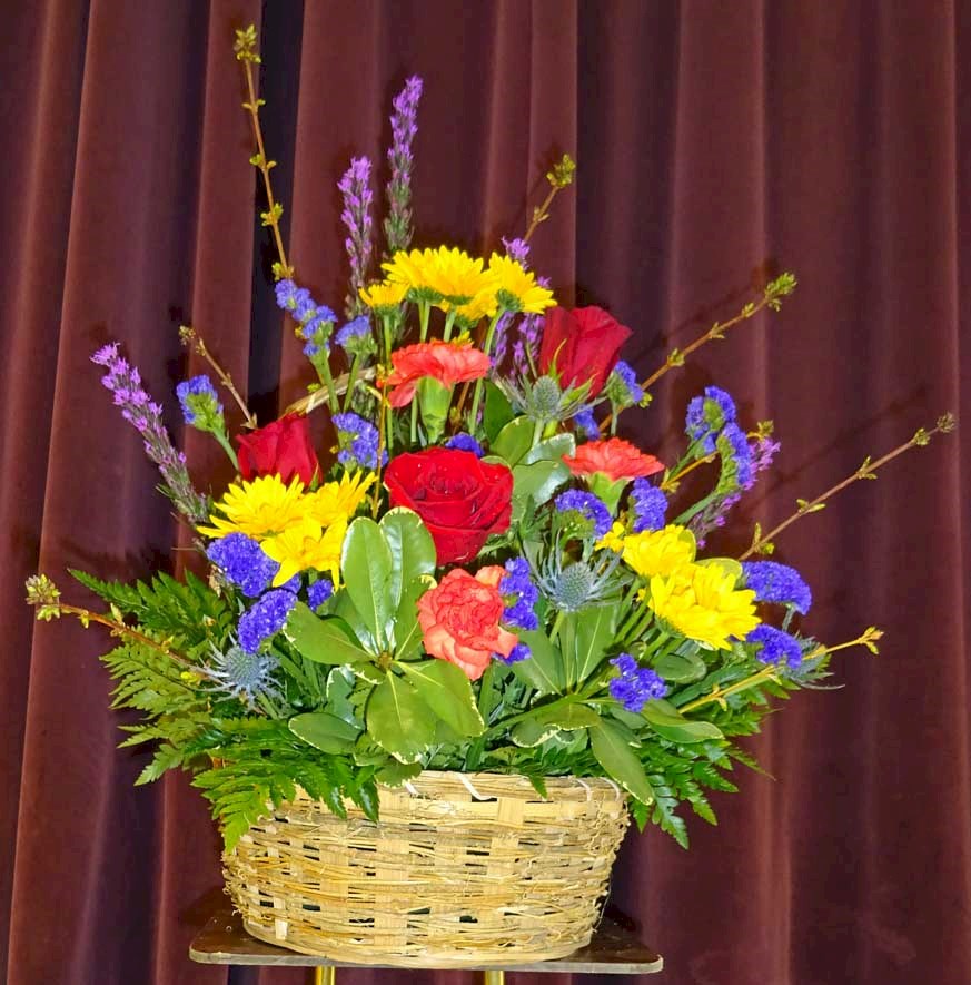 Flowers from Fred and Judy Wiles