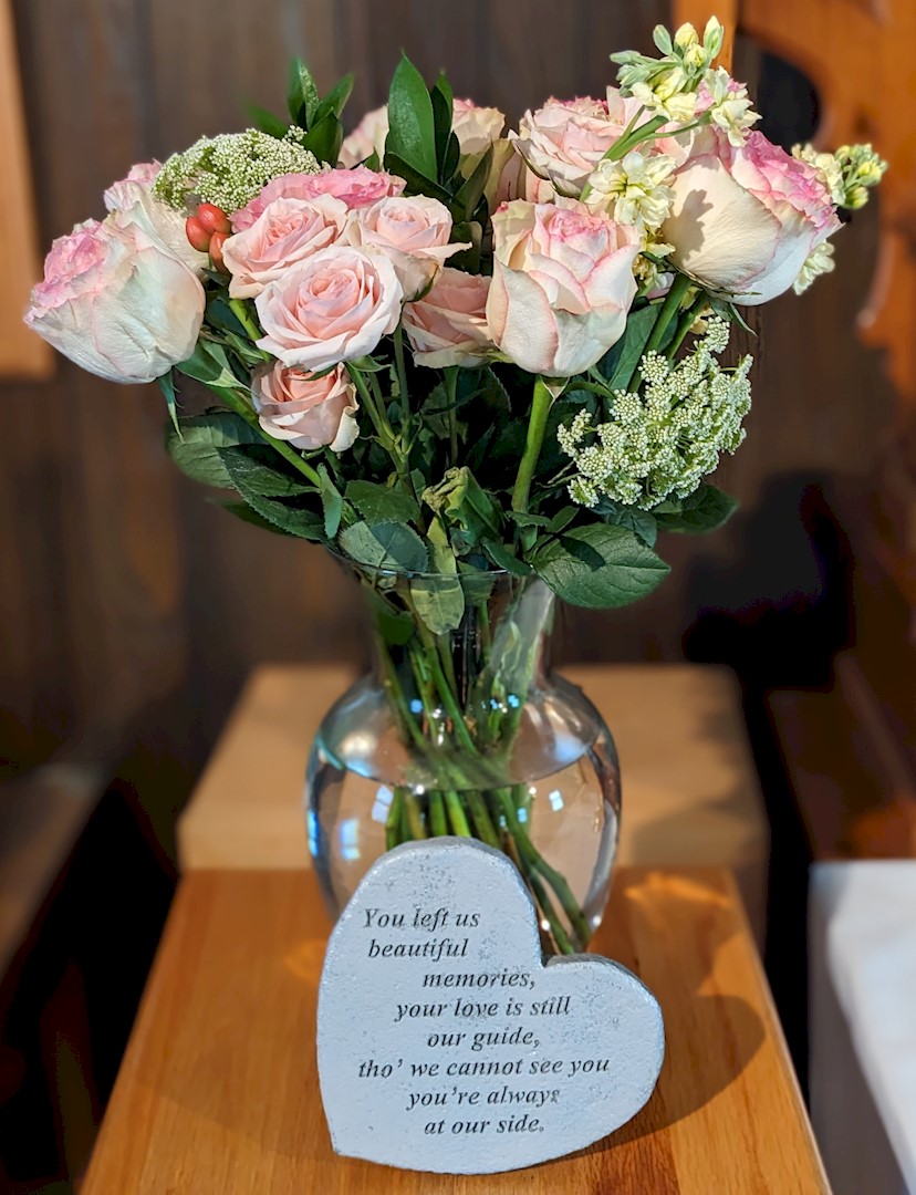 Flowers from Dave and Sharon Hemmingson Family