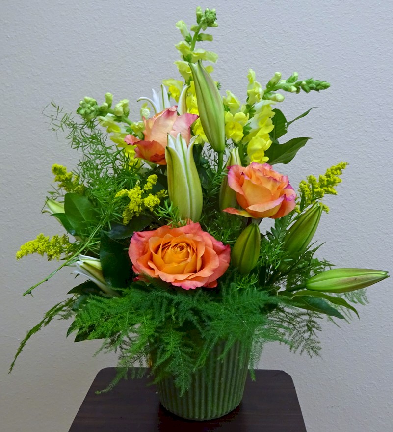 Flowers from Cleve, Laurie, Monty, Michelle, and Family