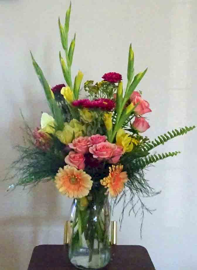 Flowers from Jones County School Faculty and Staff