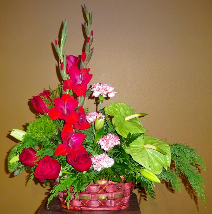 Flowers from Russ & Barb Logan, Crystal Grimes & Family, Erica Reynolds & Family, Victoria Logan, and Kian Stone