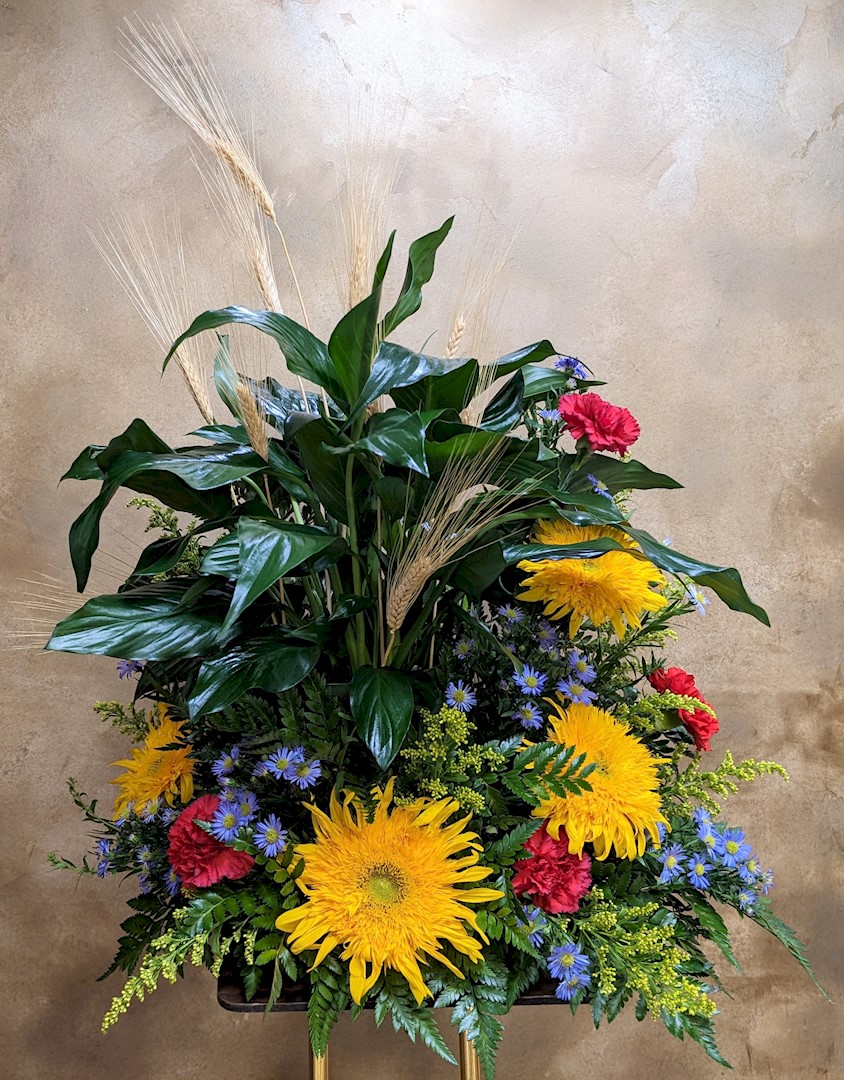 Flowers from Brett, Susan, and Family and Sandy and Family