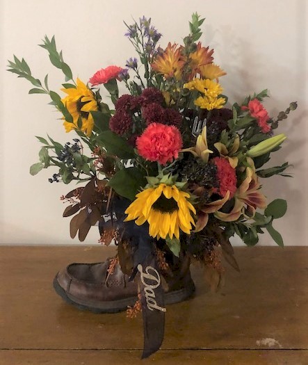 Flowers from Kent, Kelly, and Family