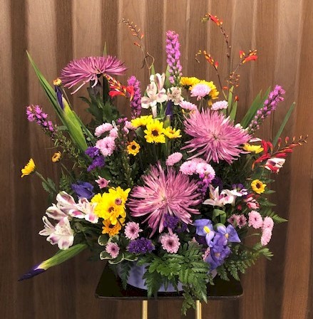 Flowers from Dan and Cindy Hauk; Amy and Dallas Madsen; and Dana and Michael Luedeman