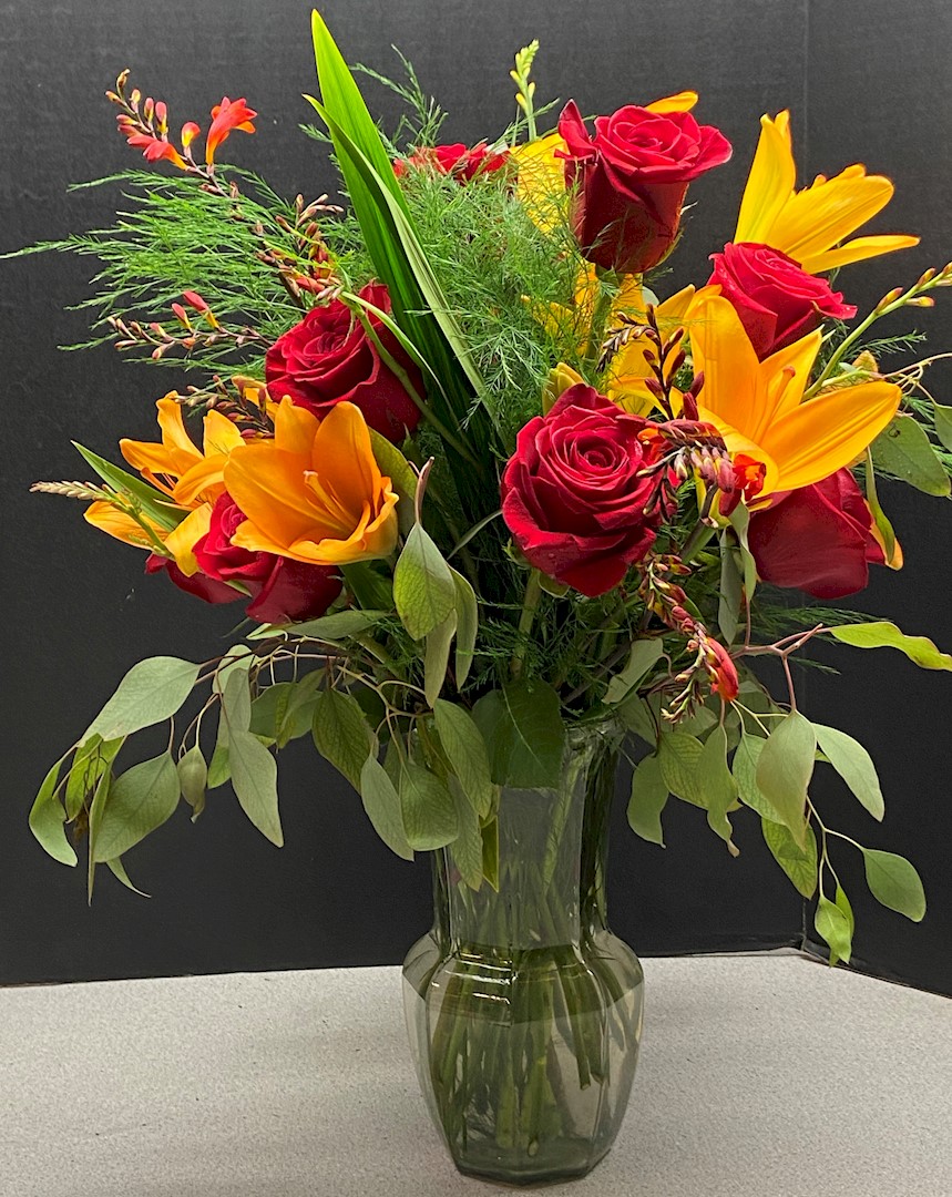 Flowers from Pat and Rosemary Trask