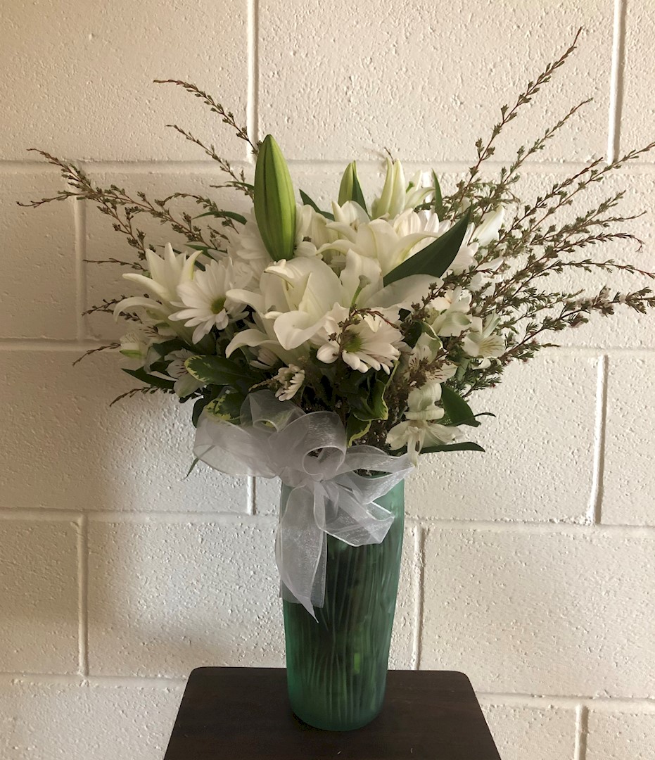Flowers from Heath, Amara, Audrea, and Lucien
