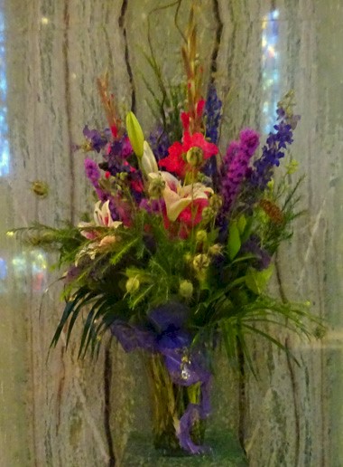 Flowers from “Great Grandma”
