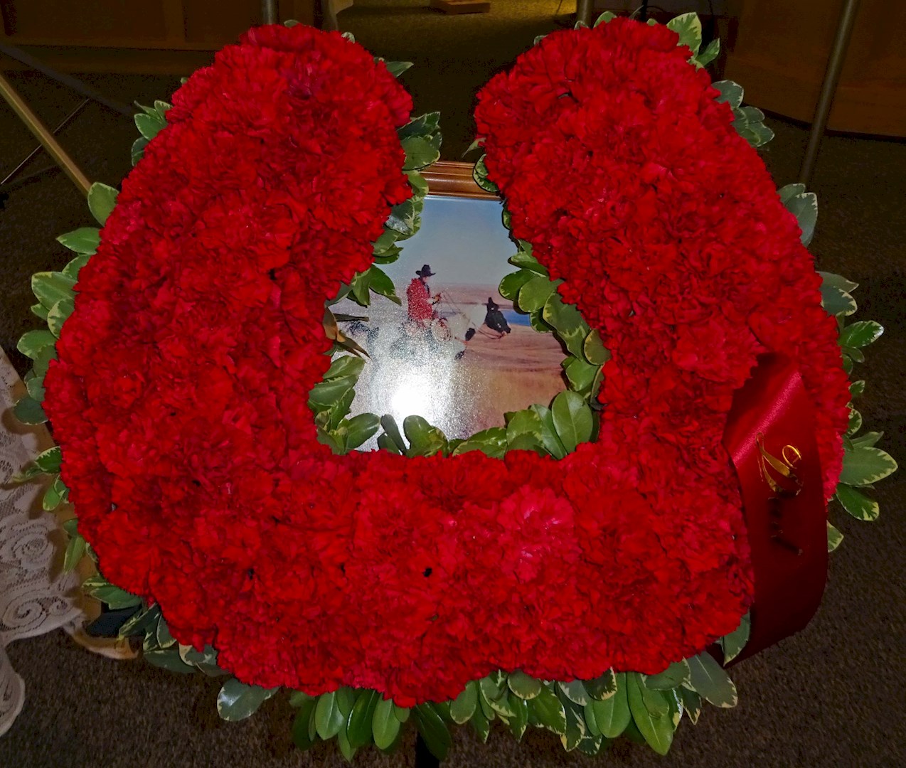 Flowers from "Dad"