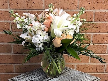 Flowers from Matthew, Whitney, Fiona, Oliver, Meghan, Peter, Ashlyn, Isabelle, Evan, and Jessie