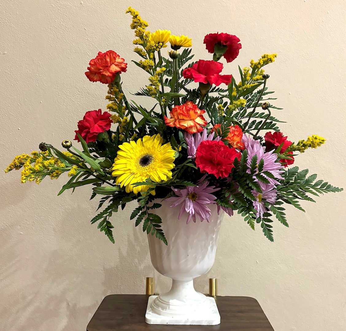 Flowers from All Your Red Hat Sisters