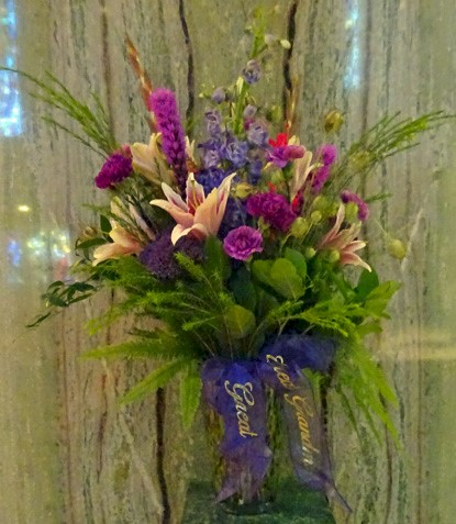 Flowers from “Great Great Grandma”
