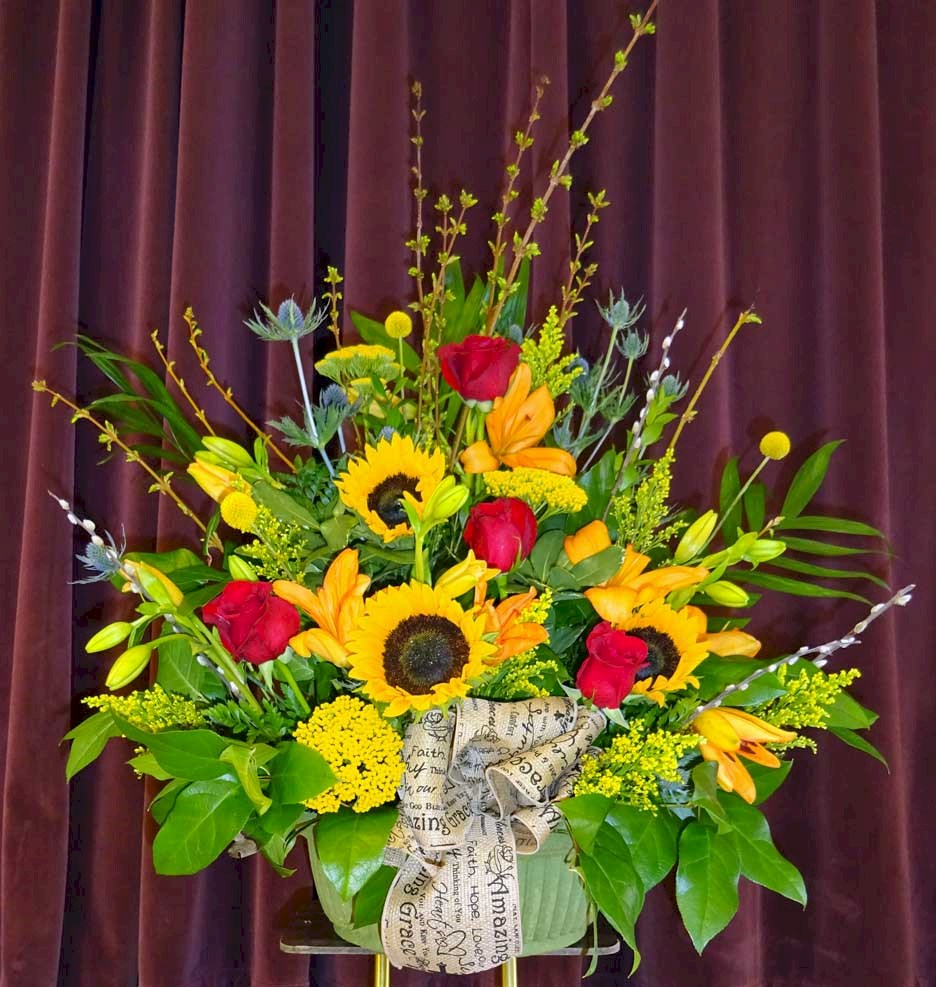 Flowers from White River Grazing Board and Joan