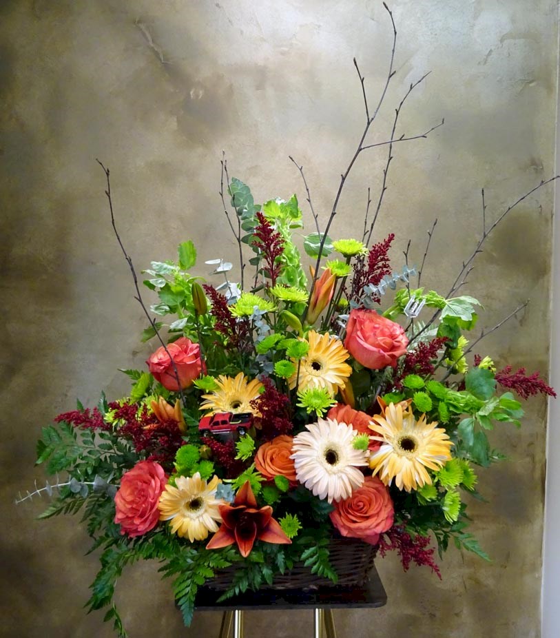 Flowers from Daphne and Judy Henderson