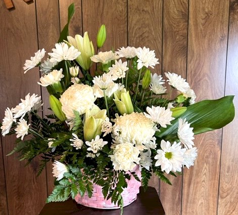 Flowers from Shirley and Kathy Tenneyson