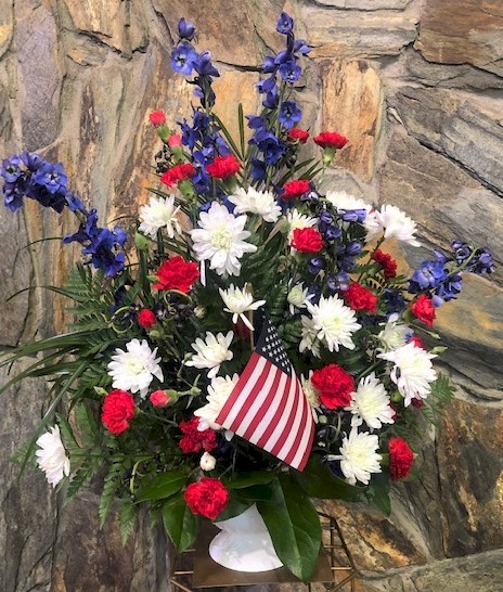 Flowers from Gloria Guzman; Arlie and Gretchen Radway; Glen and Jackie Radway; and Bruce and Ralynn Radway